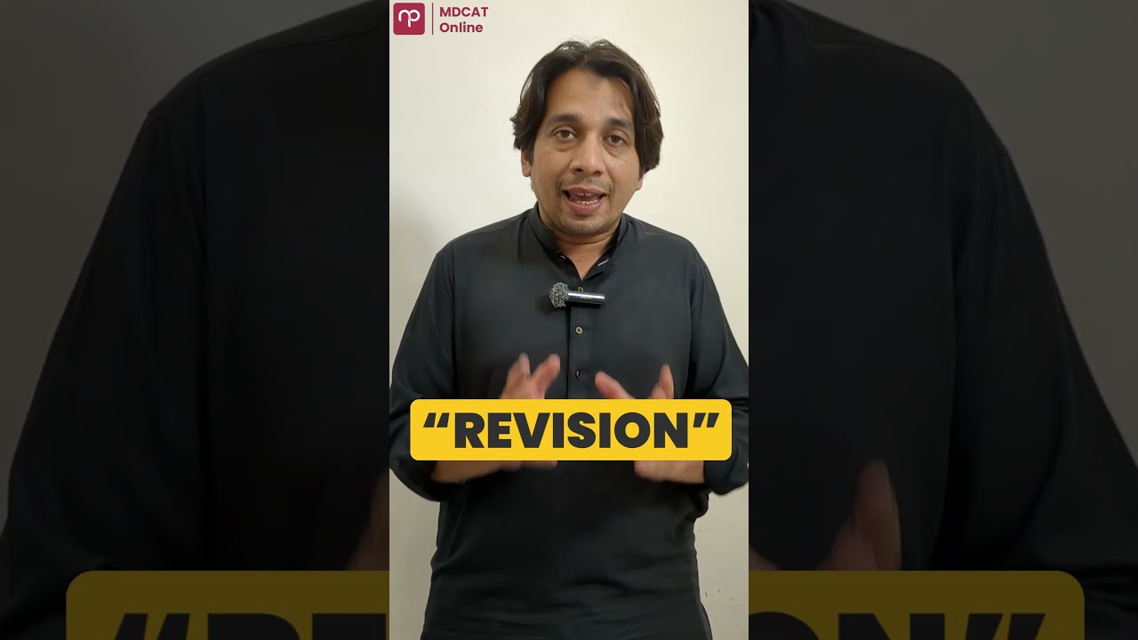 FREE MDCAT 2025 REVISION CLASSES start from 16th August!MDCAT