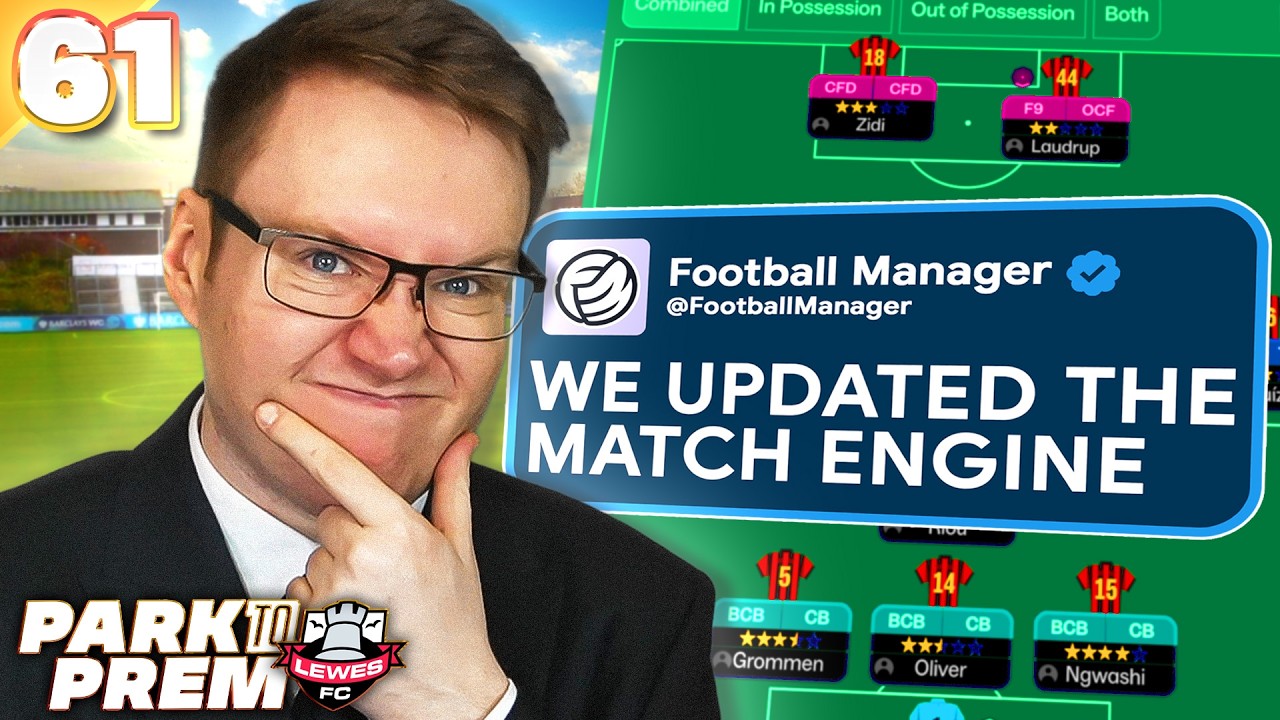 Did FM26's NEW Update Break My Tactic? | FM26 Park to Prem EP61