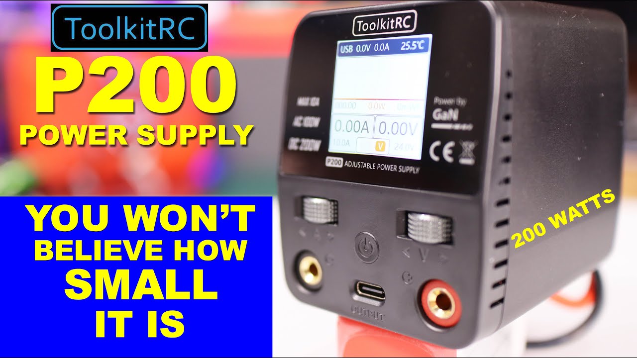 Toolkit RC P200 Power Supply - Small, Advanced & Powerful - Review