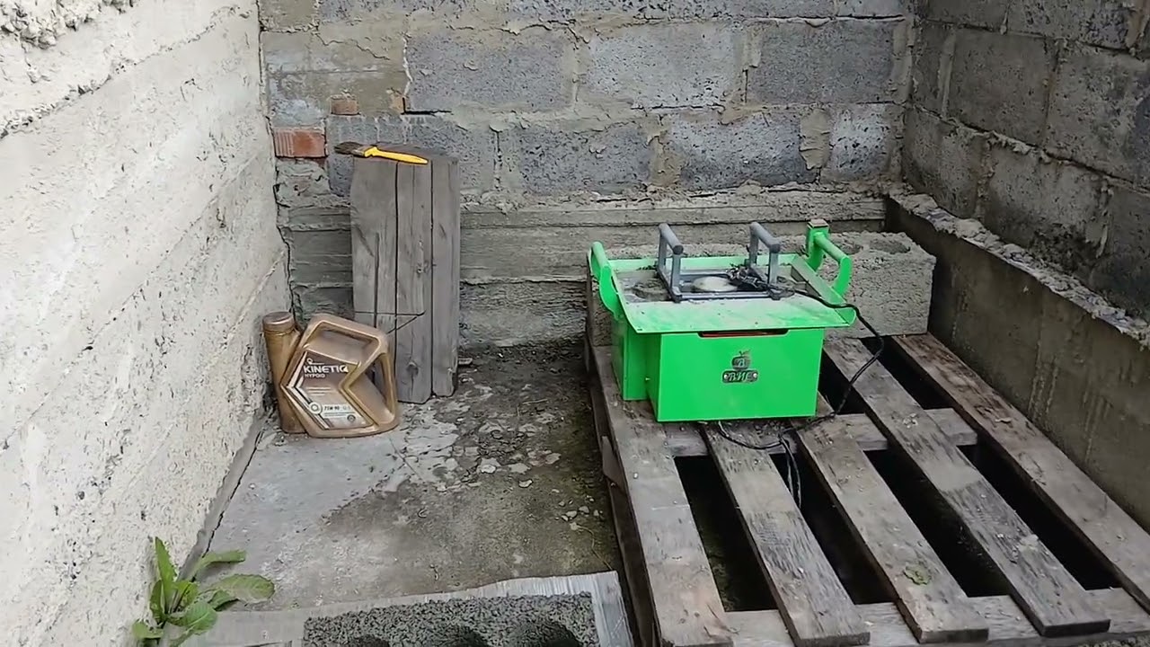 Изготовление отсевоблоков. Вибростанок ВИС.