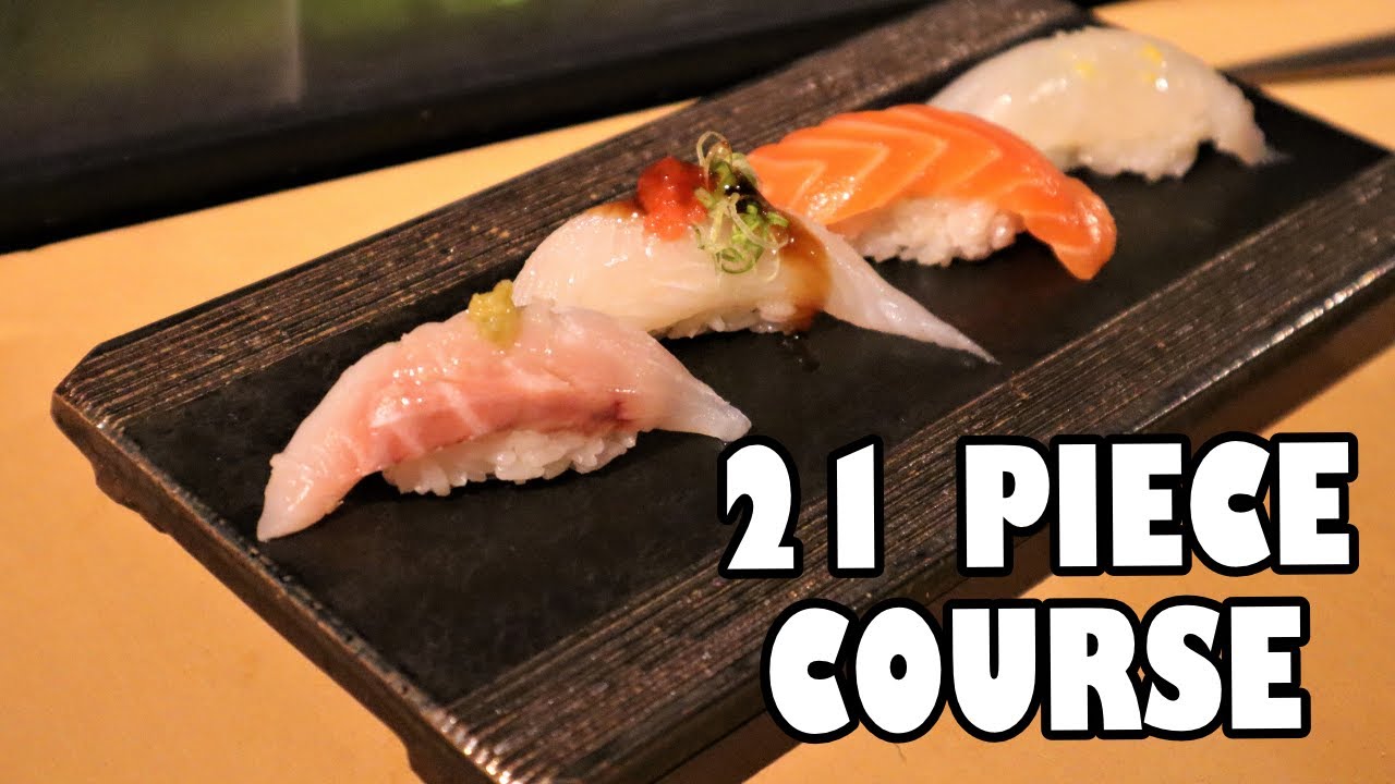 21 Piece OMAKASE SUSHI Experience! | Newport Beach Restaurants 2021