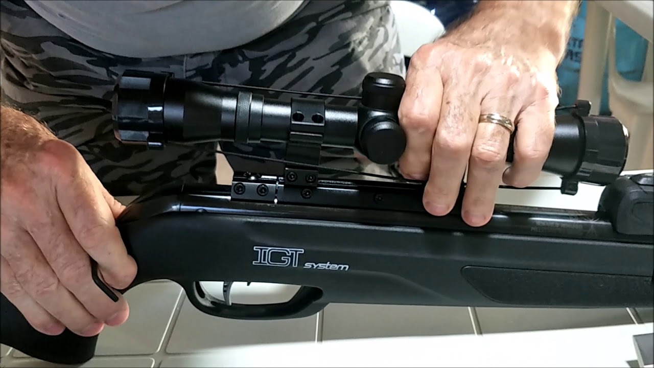 Распаковка и настройка пневматического ружья Gamo Replay 10 IGT .22 Cal. Готовим к стрельбе!