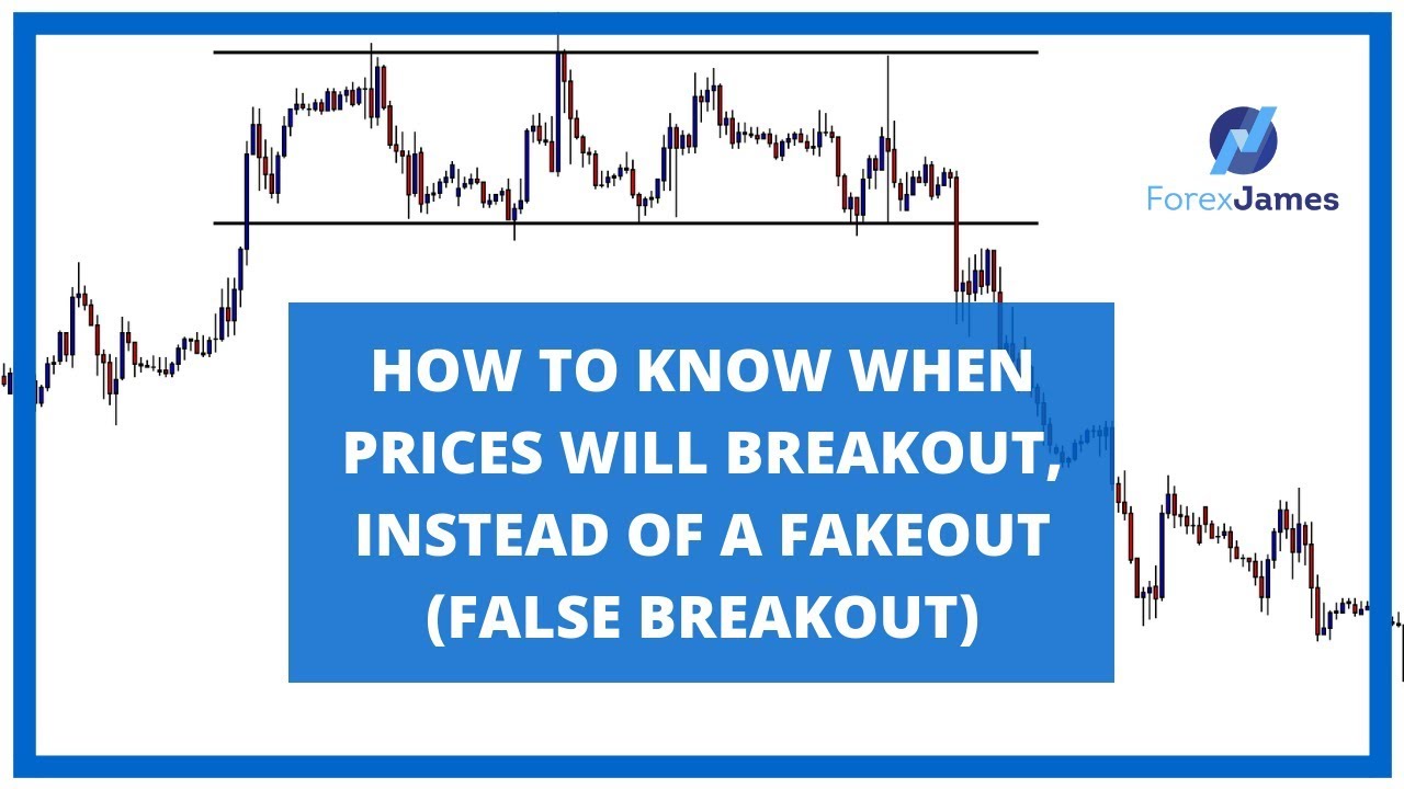 How to Know When Prices Will Breakout, Instead of a Fakeout (False Breakout) - Forex James