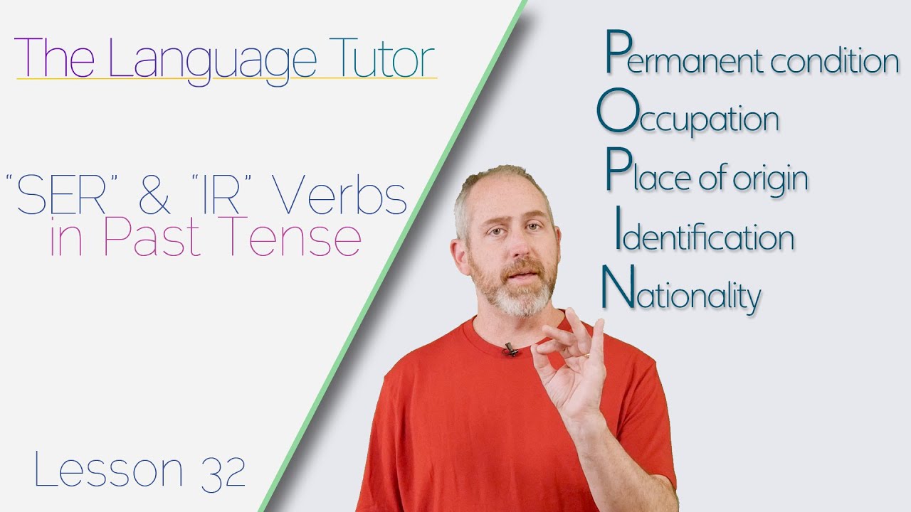 Понимание глаголов SER и IR в прошедшем времени | The Language Tutor *Урок 32*