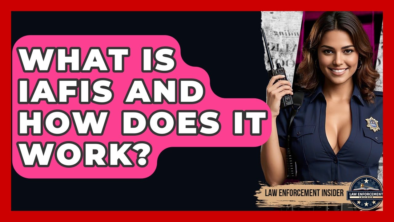 What Is IAFIS And How Does It Work? - Law Enforcement Insider