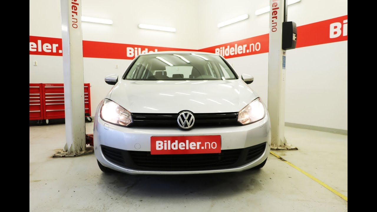 VW Golf VI (Mk6): Hvordan bytte motorolje og oljefilter, 1.6TDI - 2009 til 2012 mod. (5K)