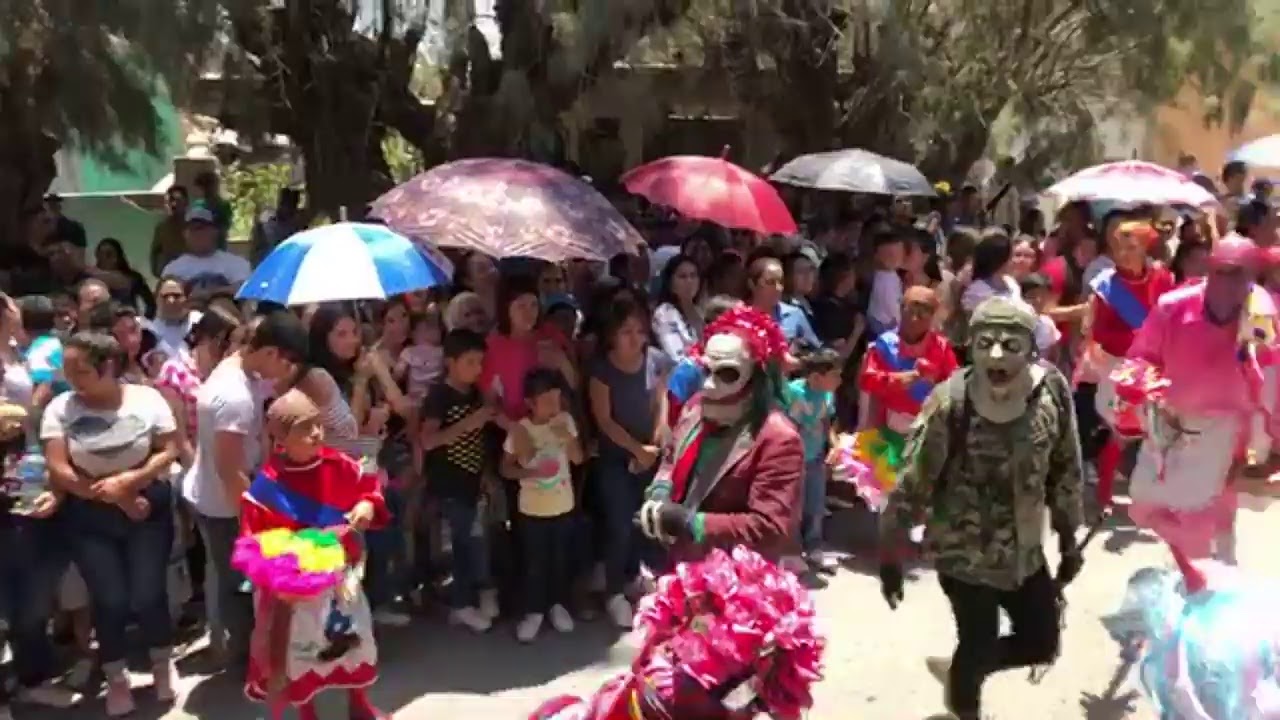 Pelea de La Malinche en La Partida, Coah.  Danza de El Pelos.