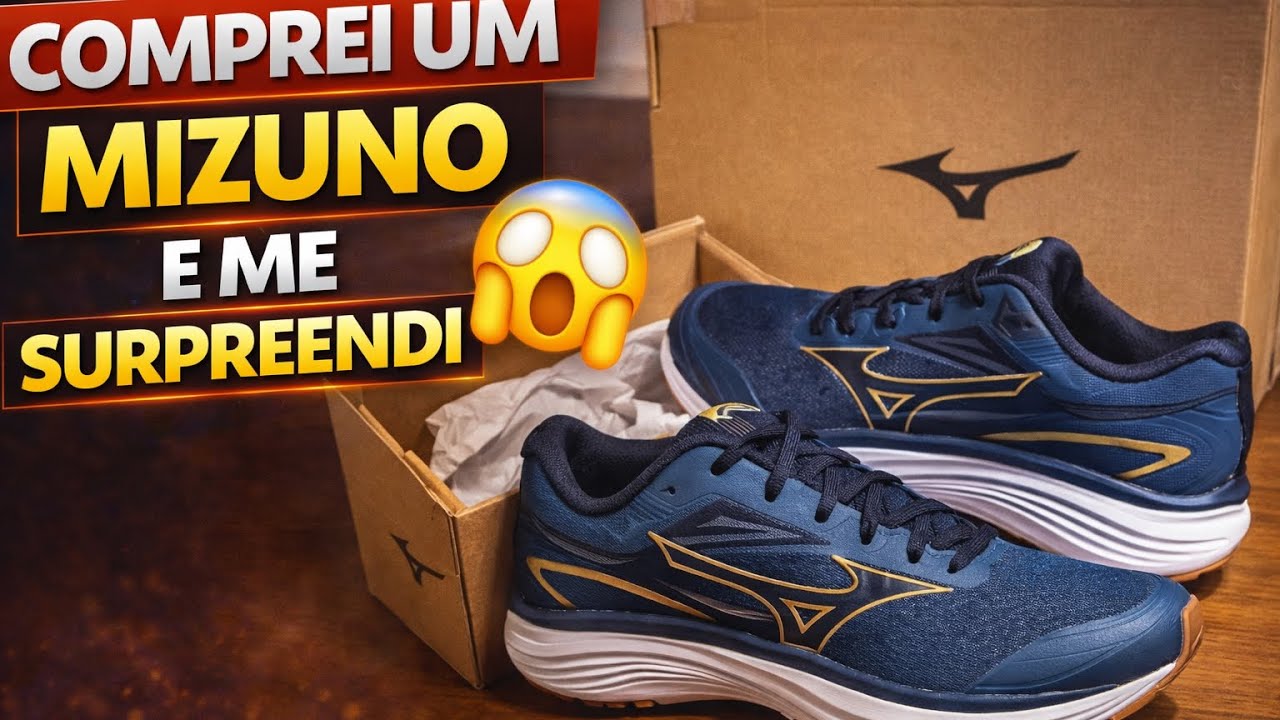 Tênis de corrida Mizuno Atlantis 2 Masculino - Unboxing