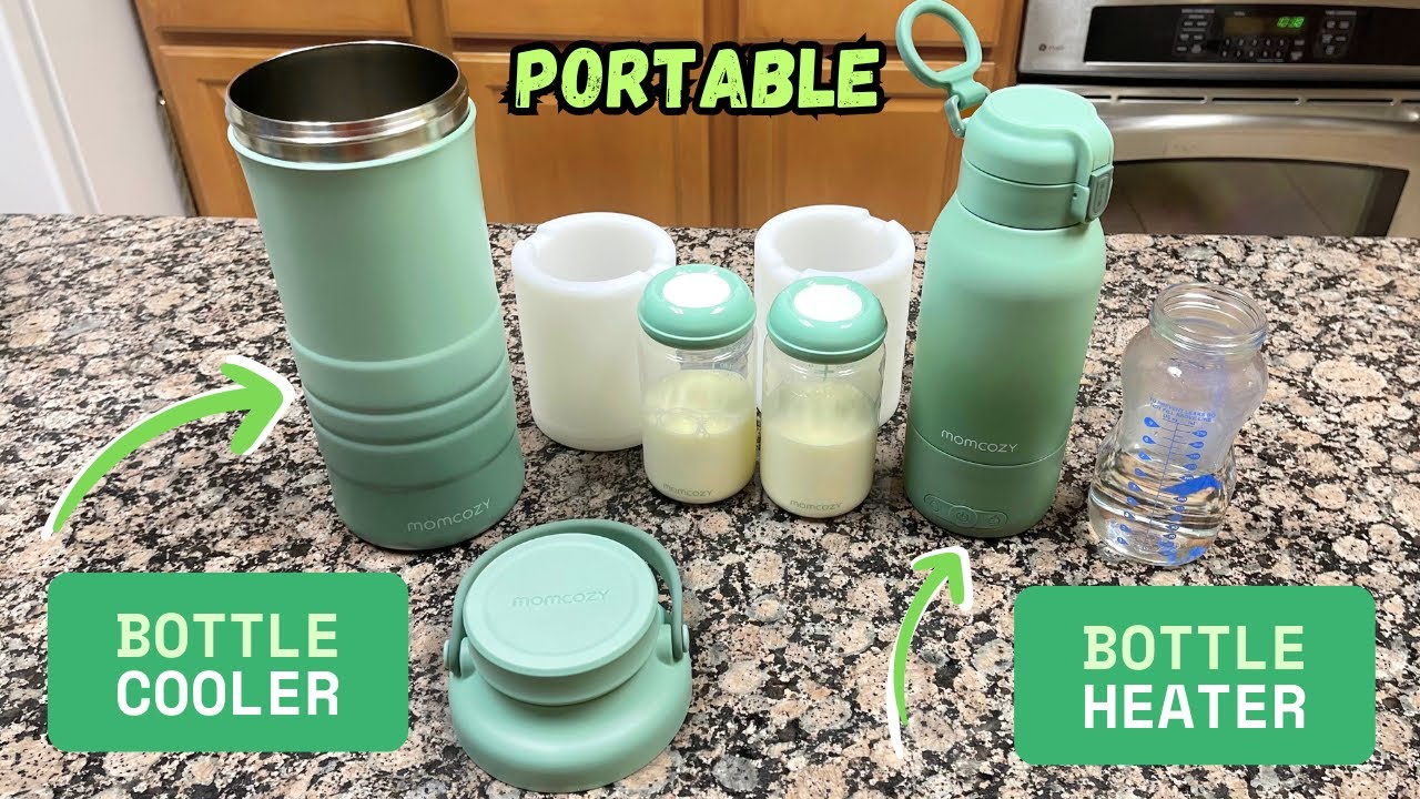 Unboxing + EZ Setup - MomCozy Portable Breast Milk Warmer and Cooler