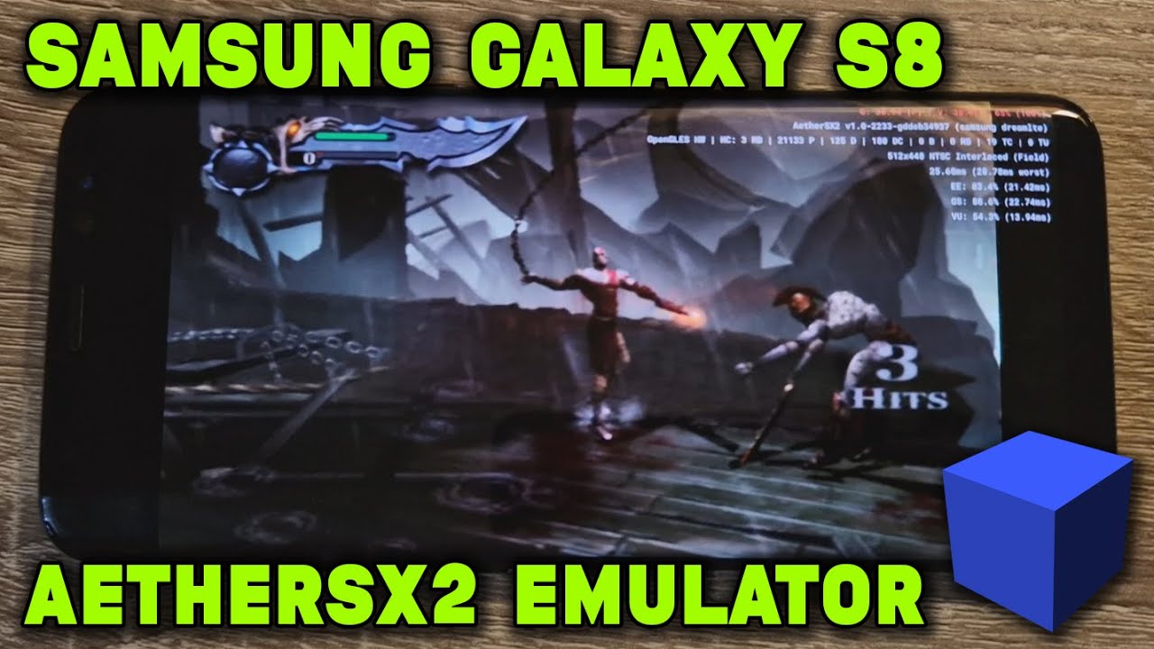 Galaxy S8 / Exynos 8895 - God of War / God Hand / Resident Evil 4 - AetherSX2 (v1.0-2233) - Test
