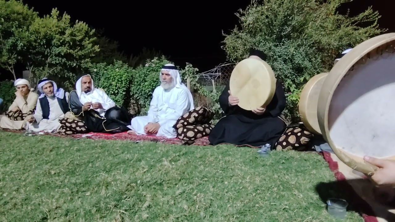 سيد محمود الرحومي عتابة وقصيدة جرحي غميج وابد مايبرى