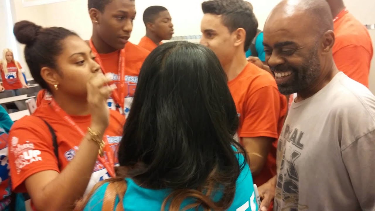 Freeway Rick Ross lecture at St. John's university