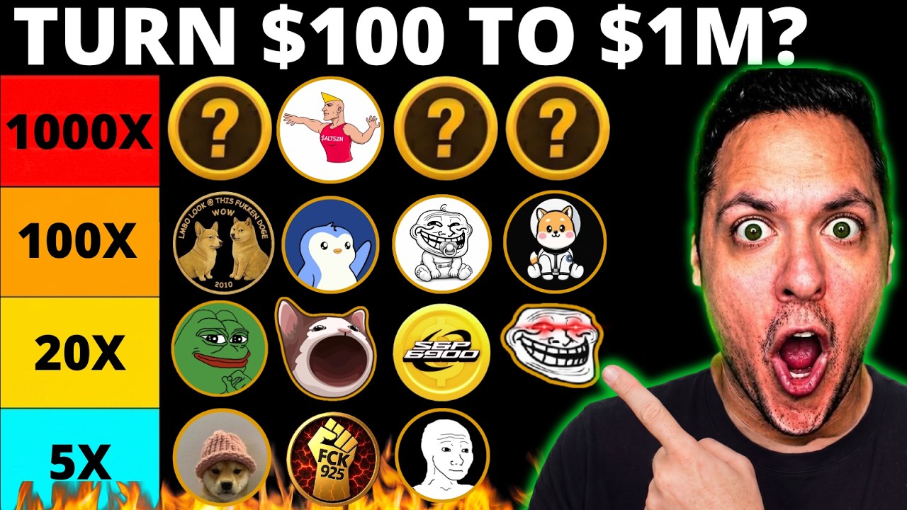 🔥TOP 15 ALTCOINS TO 50-1000X IF ALTSEASON STARTED TOMORROW?!