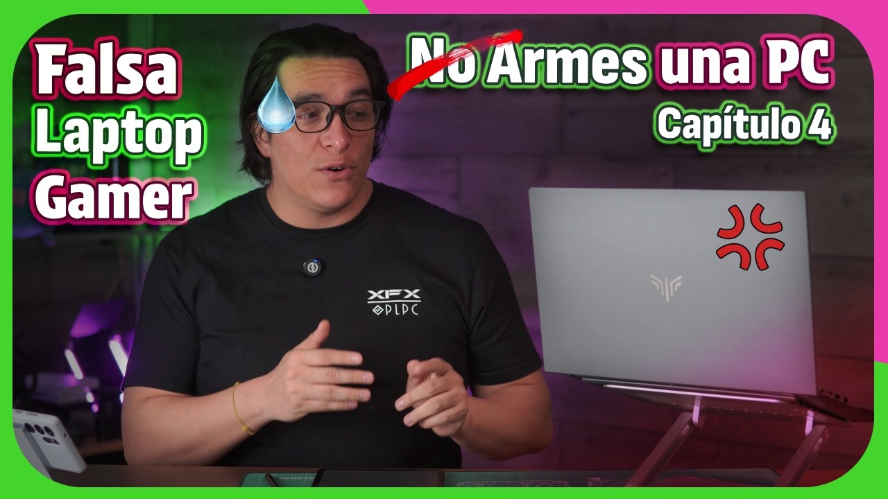 La falsa laptop gamer ¡Ensambla una PC gamer! Capítulo 4 | Kaigerr LX15 pro - Byte de Tecnología