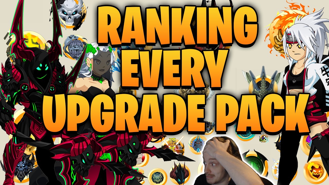 Ranking Every Upgrade Pack/Bonus Pack in AQWorlds I Own!