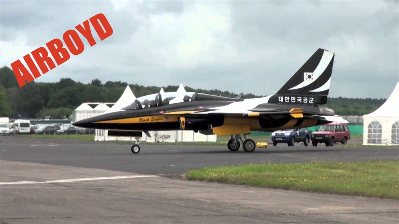 T-50 Golden Eagle Parking Farnborough Airshow