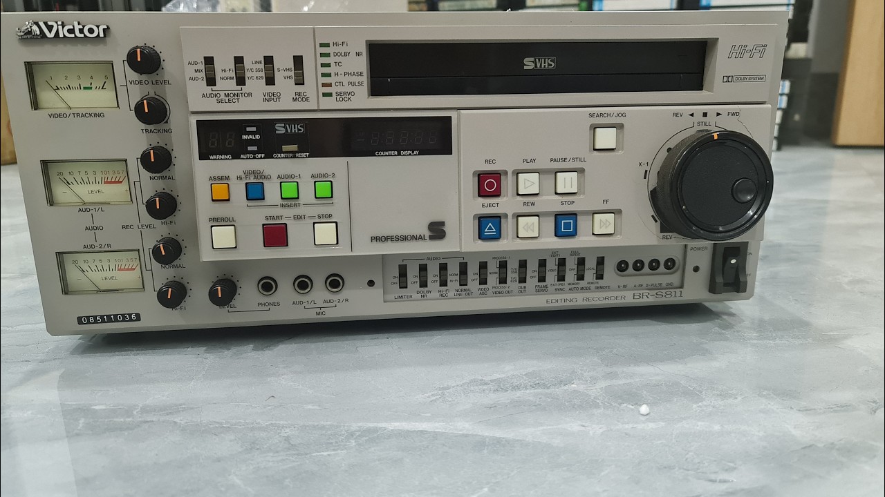 Victor S811 lỗi mất một kênh khi ghi.