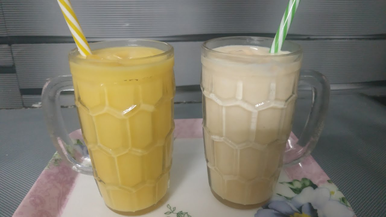 MUSK MELON JUICE 2 WAYS | Musk melon smoothie | Musk melon Milk shake | Cantaloupe drink recipes