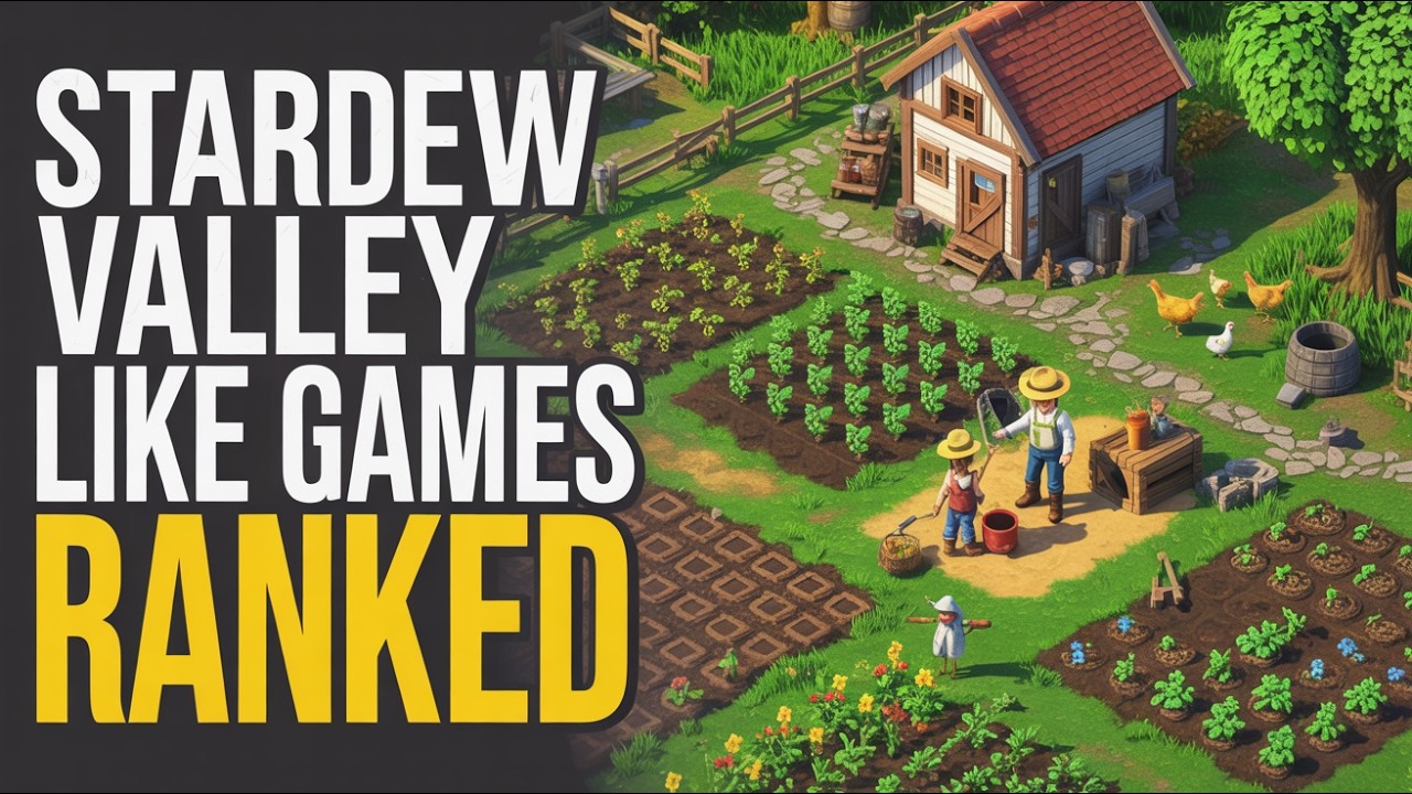 I Played 18 Games Like Stardew Valley and Ranked Them