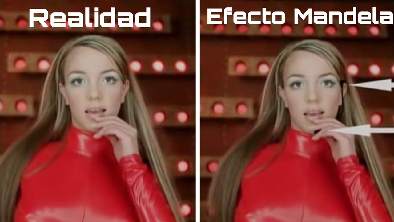 El Efecto Mandela en el vídeo de Britney Spears "Oops!...I Did It Again"
