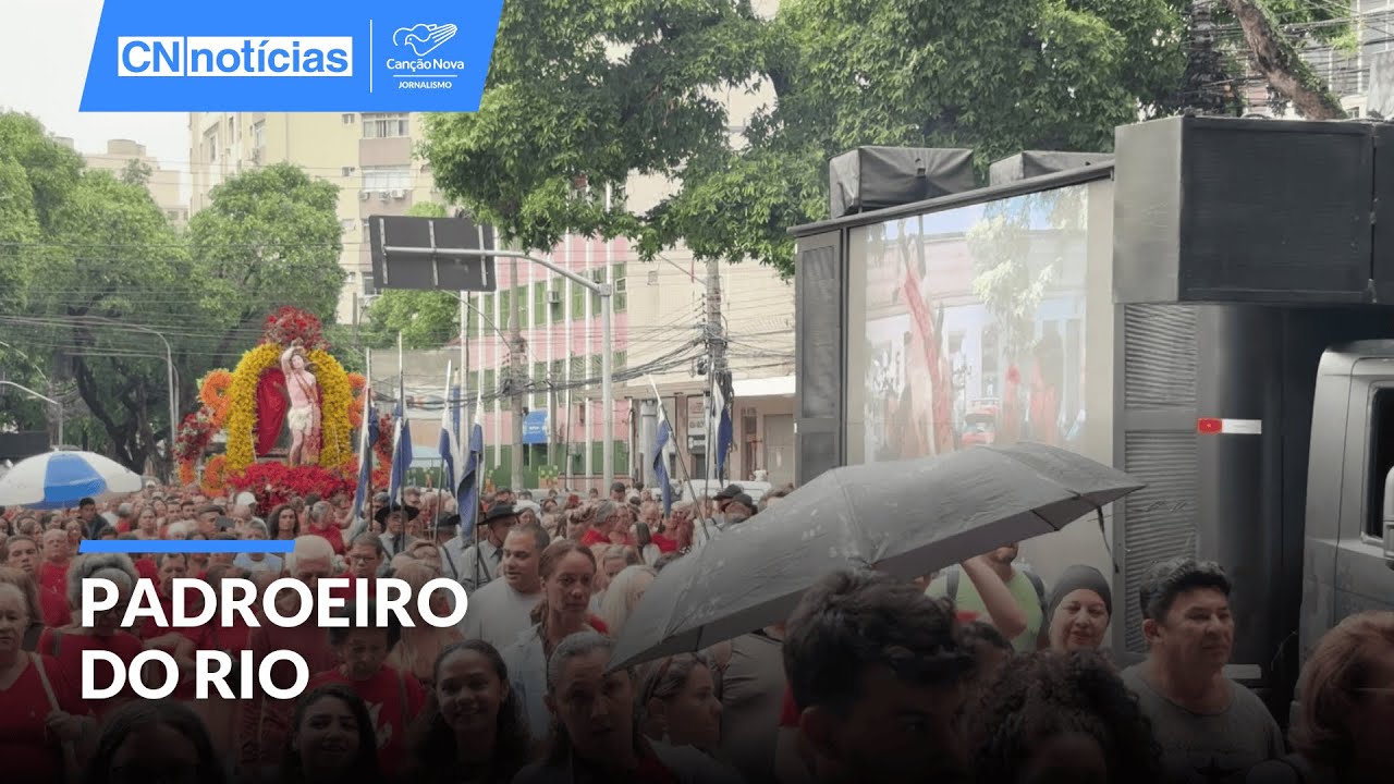 Devotos fazem homenagem ao padroeiro do Rio de Janeiro