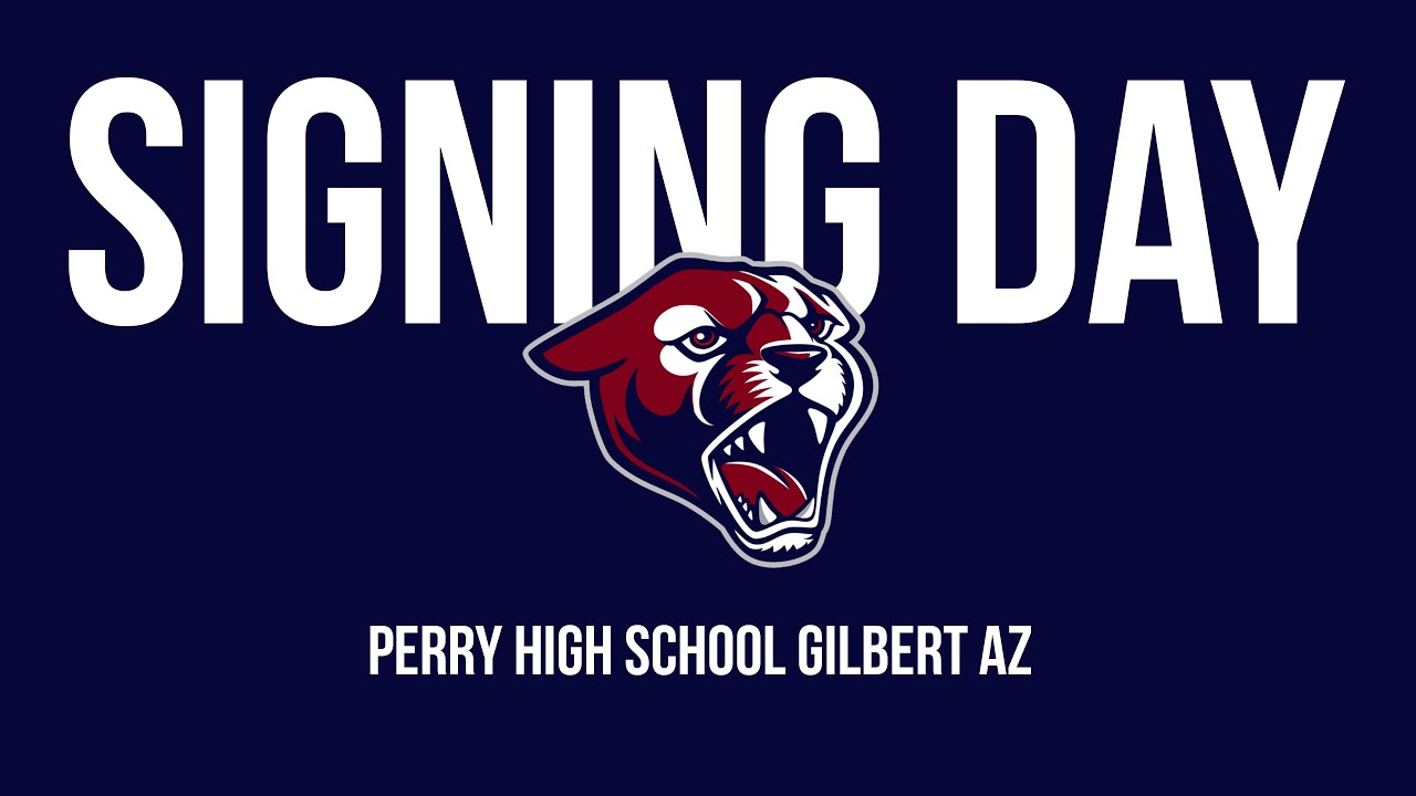 Perry High School Fall '25 Signing Day