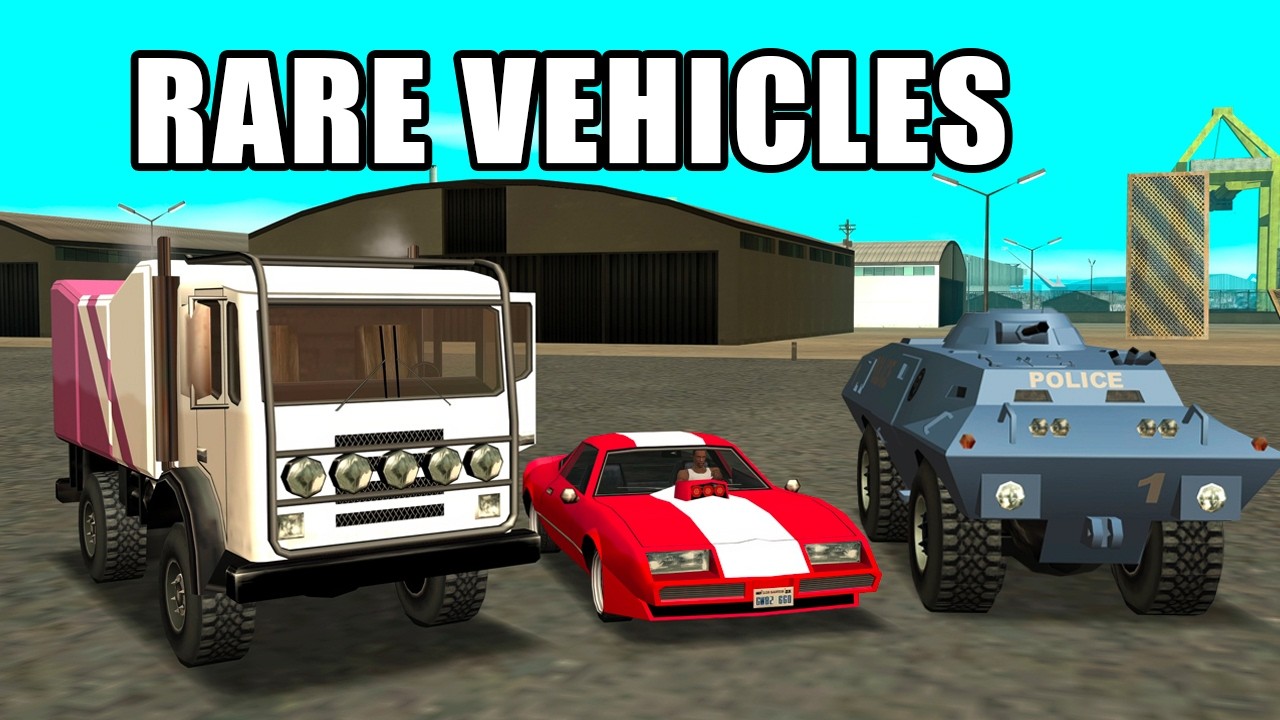 You Probably Missed These Unique GTA San Andreas Vehicles