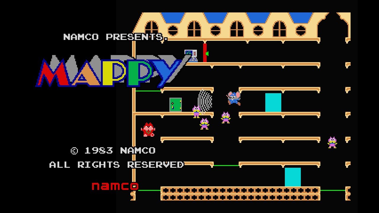 MSX BASICでマッピーを作ってみた / MAPPY for MSXturboR