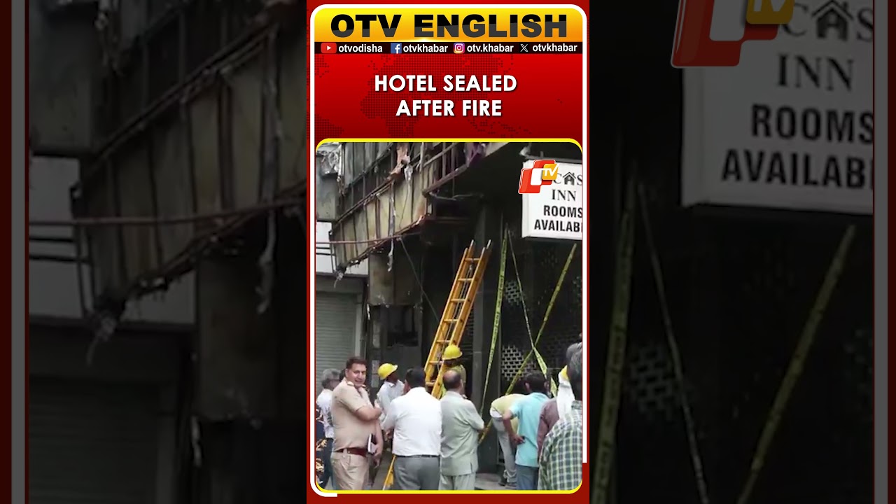Delhi Authorities Seal Malviya Nagar Hotel After Fire Kills 21