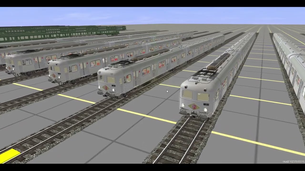 023 - Mon Parc - Trains de Banlieue
