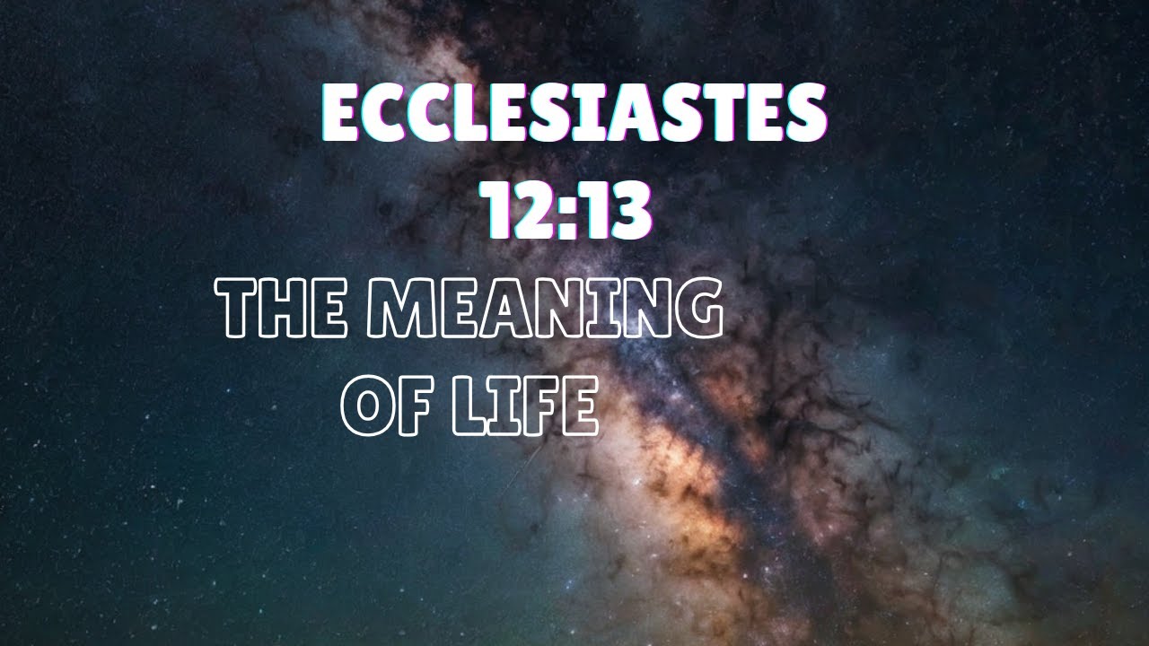 Fear God and Keep His Commandments : Life's Greatest Calling