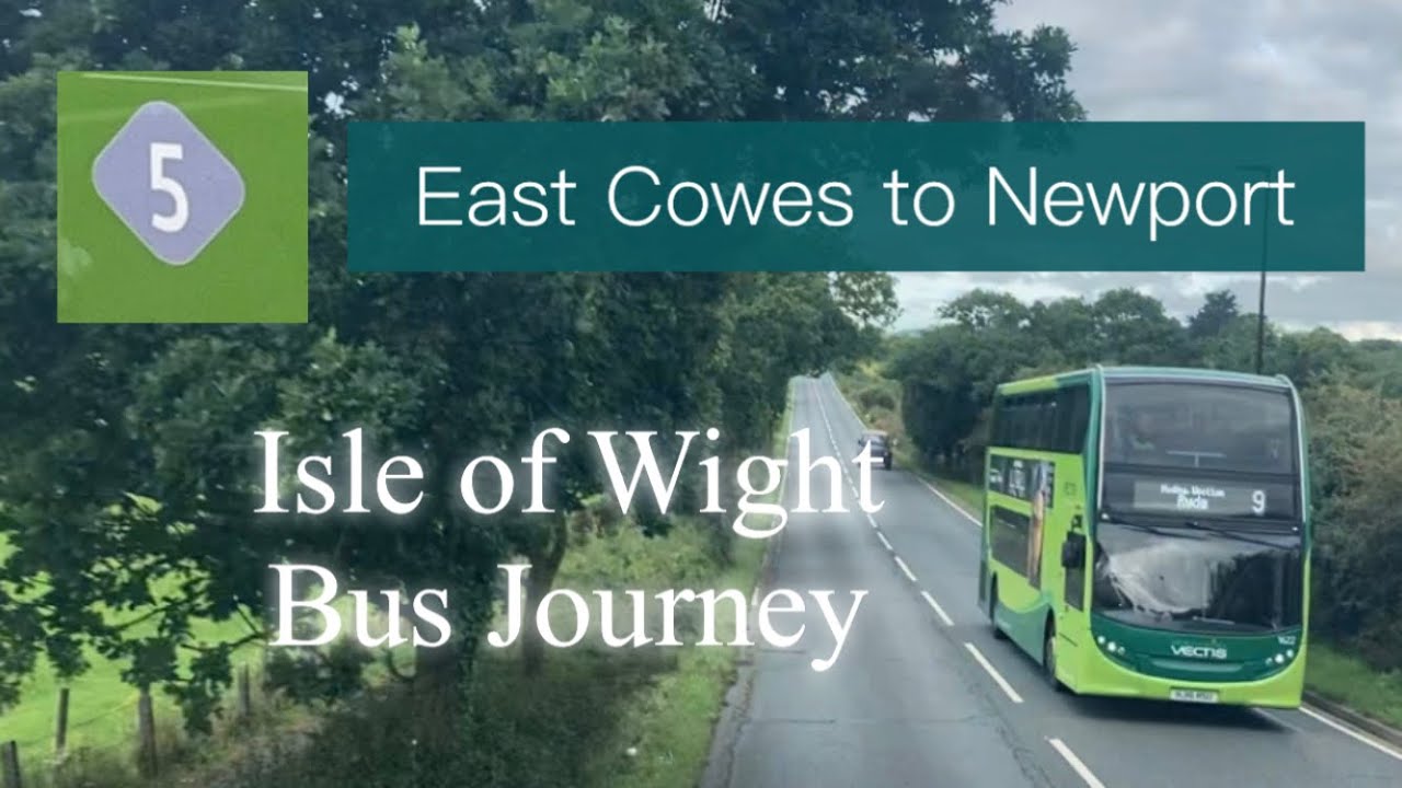 East Cowes to Newport Isle of Wight Bus Journey