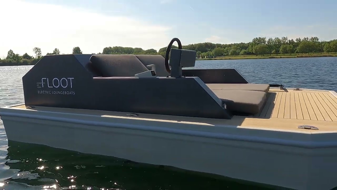 Floot Concepts - Floot EF25 Electric Loungeboat