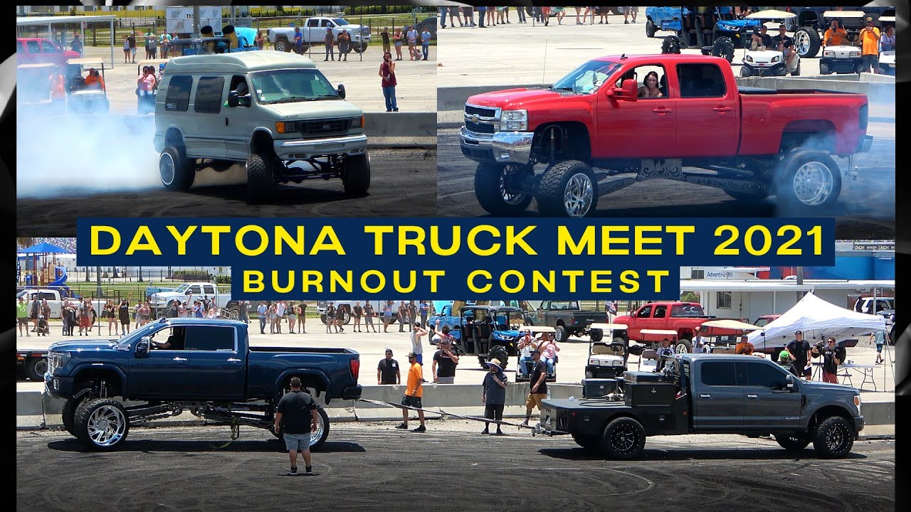 Daytona truck meet / Burnout contest 2021