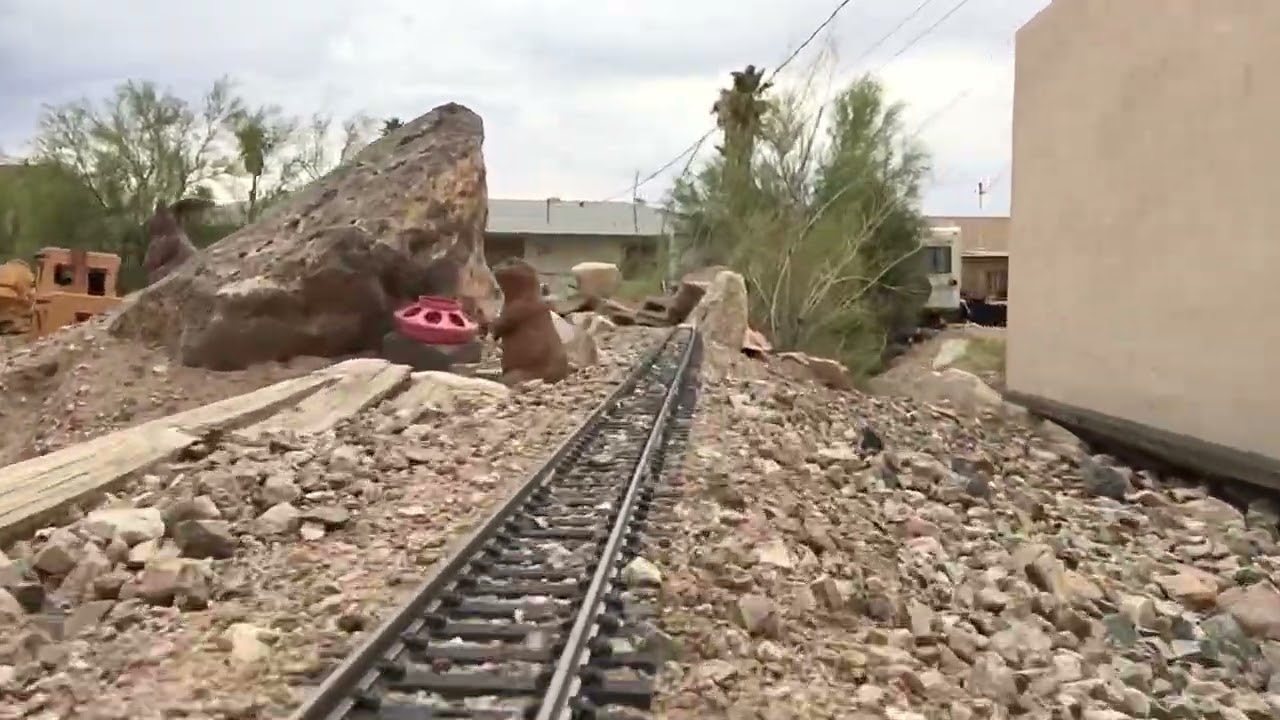Cab Ride on the GHOSTROCK and Western G scale Railway! 2020