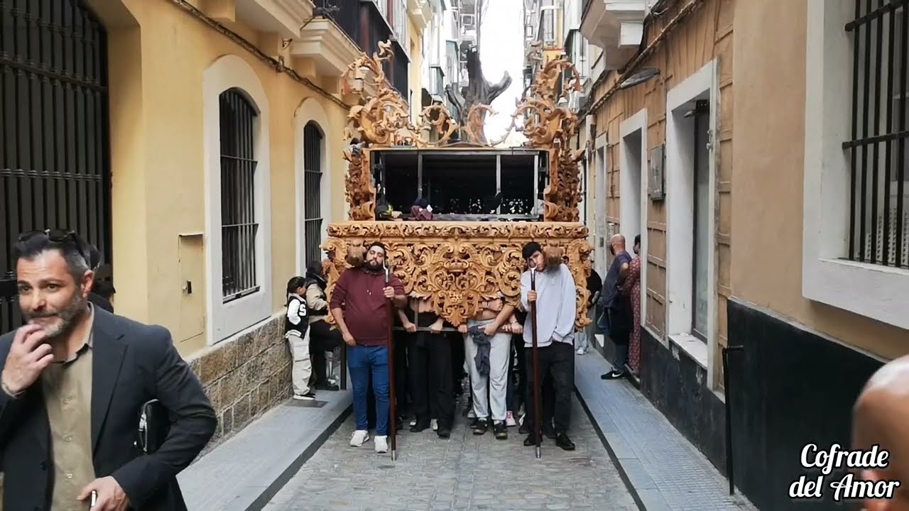 Traslado paso Prendimiento a El Carmen, Cuaresma Cádiz 2024