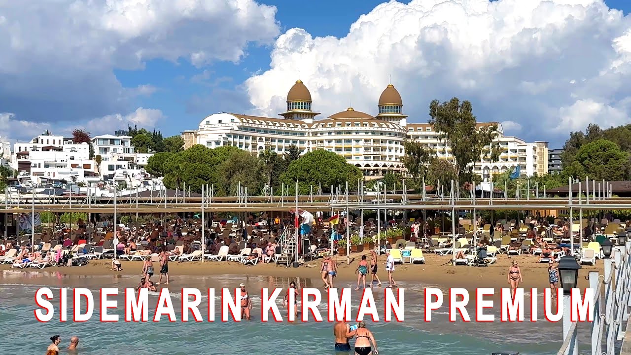 Sidemarin Kirman Premium Beach & Spa 5* 4K #side #t&uuml;rkei #SideT&uuml;rkei