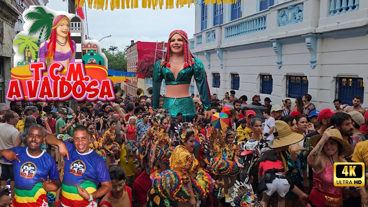[ CARNAVAL 2026 ] O ARRASTÃO ÉPICO DA TCM A VAIDOSA NA PRUDENTE DE MORAIS (4K) 07/02/2026