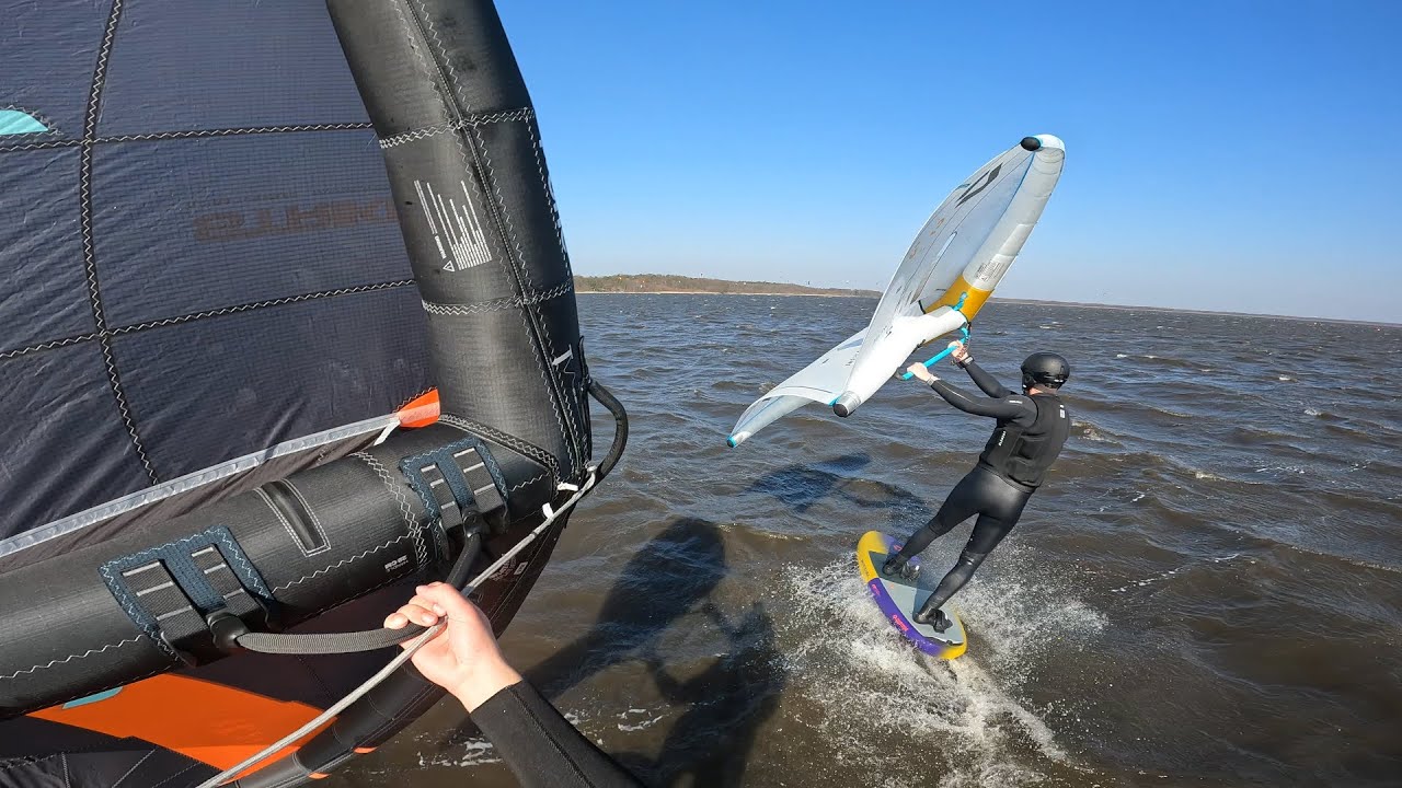 Wingfoilen am Steinhuder Meer