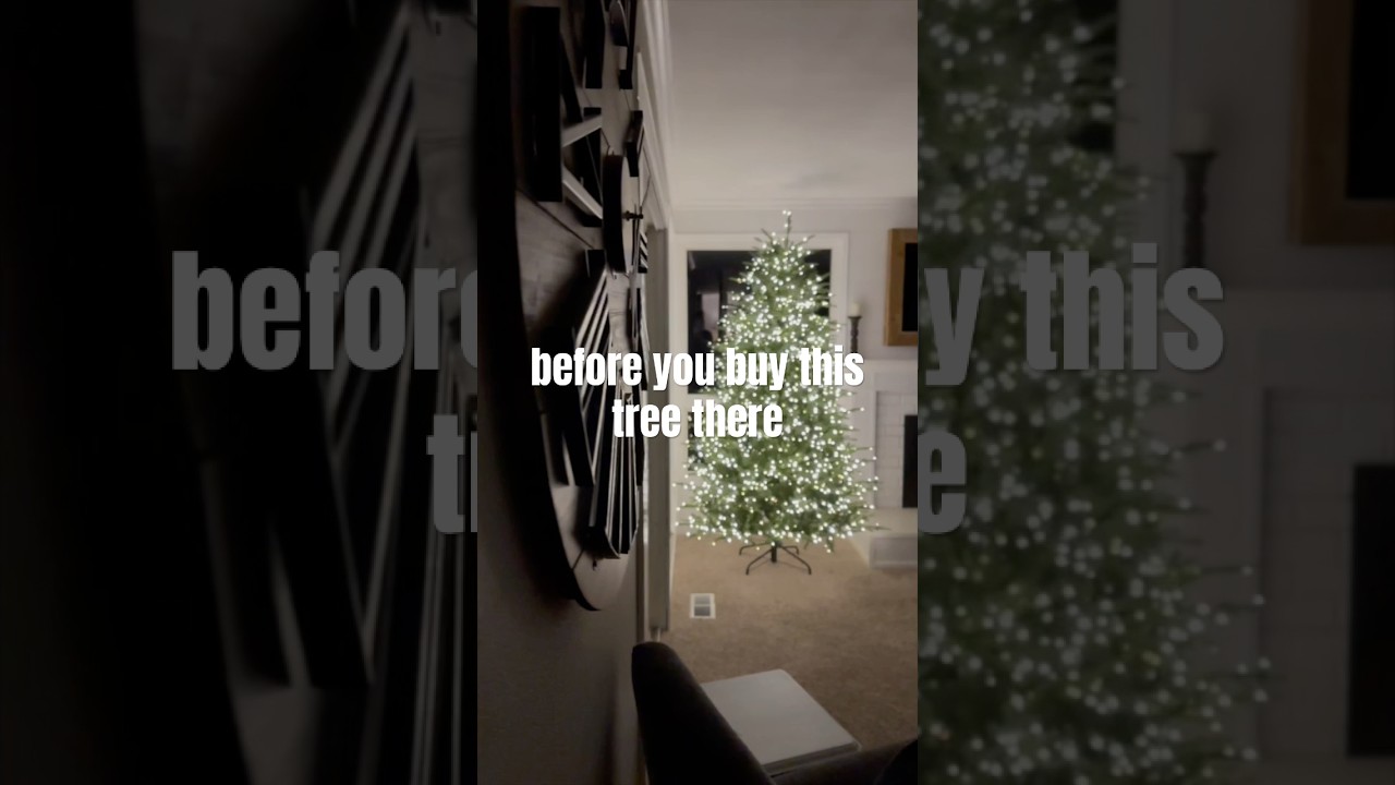 🎄Viral Twinkle Home Depot Tree &bull; Grand Duchess Balsam Fir Christmas Tree