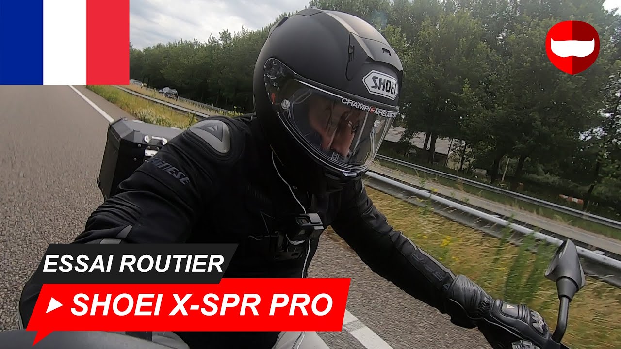 Shoei X-SPR Pro - Revue et essai routier- ChampionHelmets.com