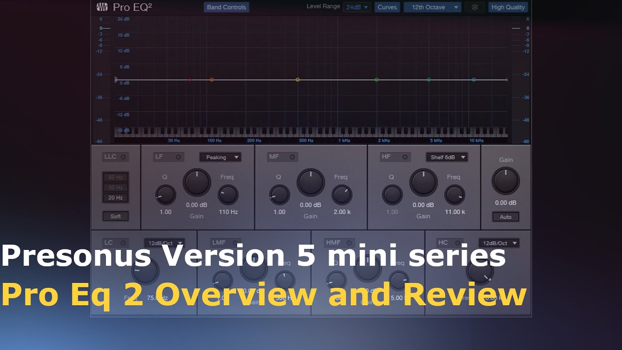 preSonus Studio One 5 Pro Eq 2 Overview and Review