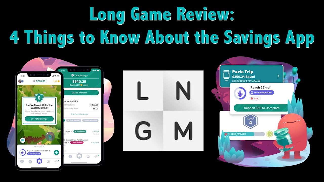 Long Game App Review &mdash; How it Literally Makes Saving Money a Game