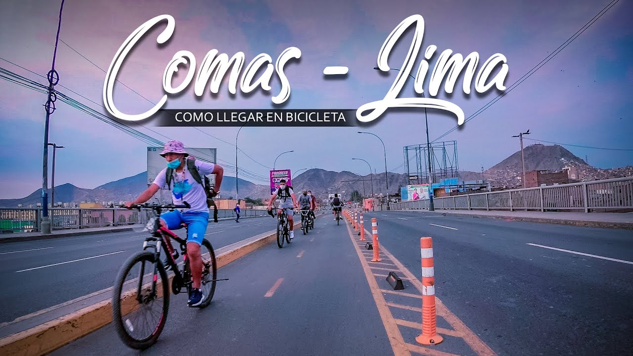 De COMAS al CENTRO de LIMA en BICICLETA🚴 | CASI ATROPELLO A ALGUIEN😱 #Limaenbici Ep1
