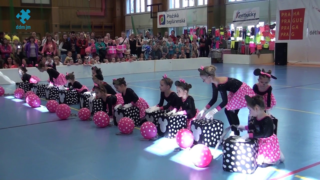 2018 04 07 Děti v akci / 035 /  Aerobic club DDM UL / Mickeyho námluvy