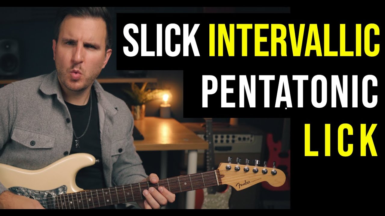 Slick Intervallic Pentatonic Lick