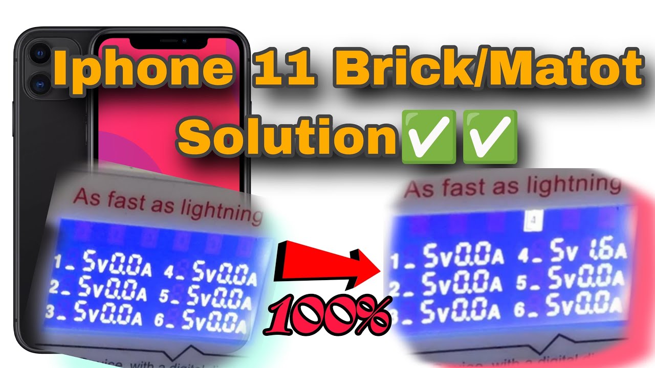 ATASI IPHONE 11 MATI TOTAL,LAKUKAN INI💯✅ AGAR HIDUP KEMBALI💯