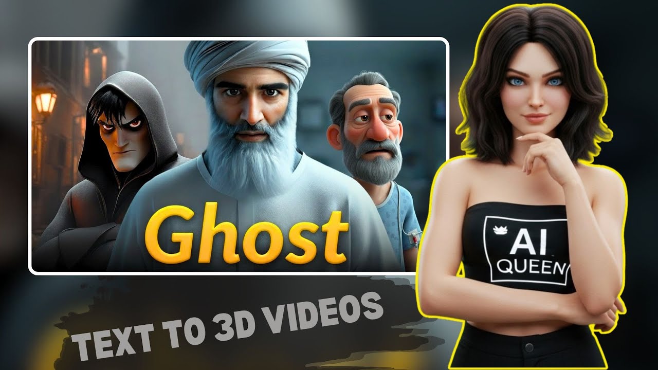 How to Create Text To 3D Animation Videos -  Free  -  Lip Synced + dialogue!