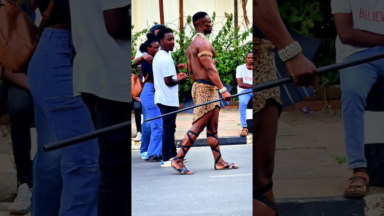 African warrior 🦁#streetstyle #modeling #fypシ