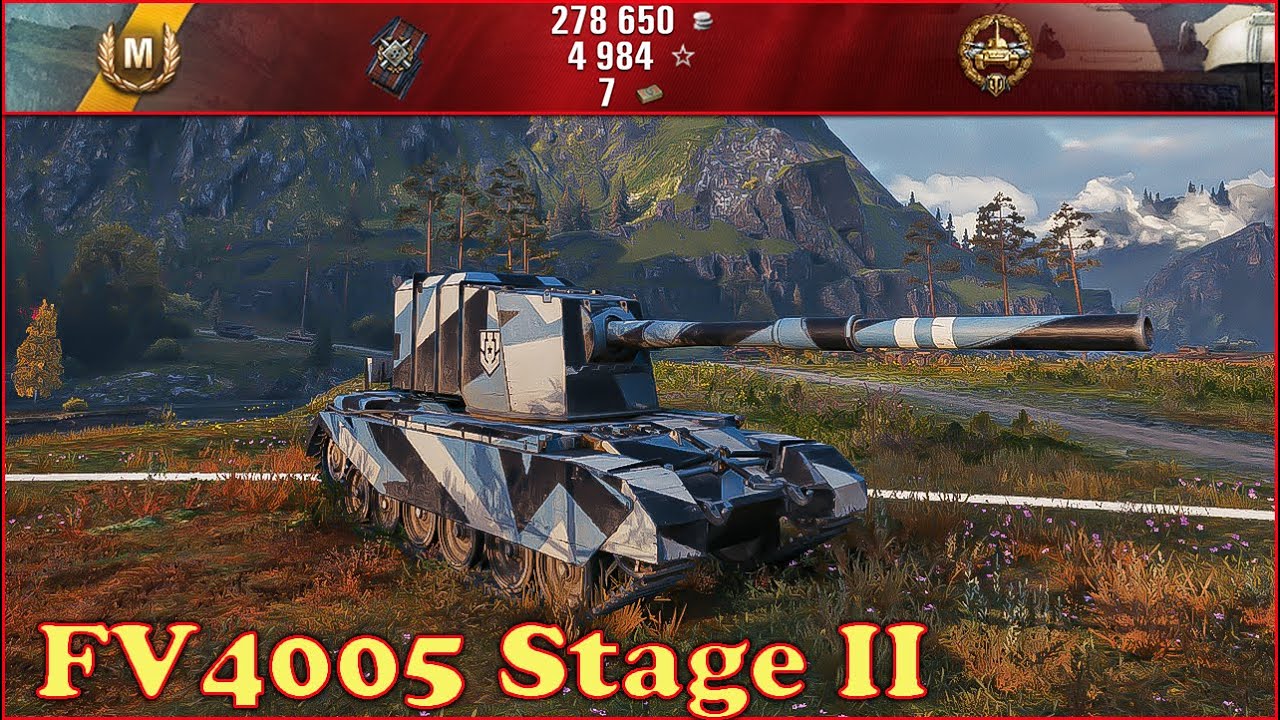 FV4005 Stage II - World of Tanks UZ Gaming